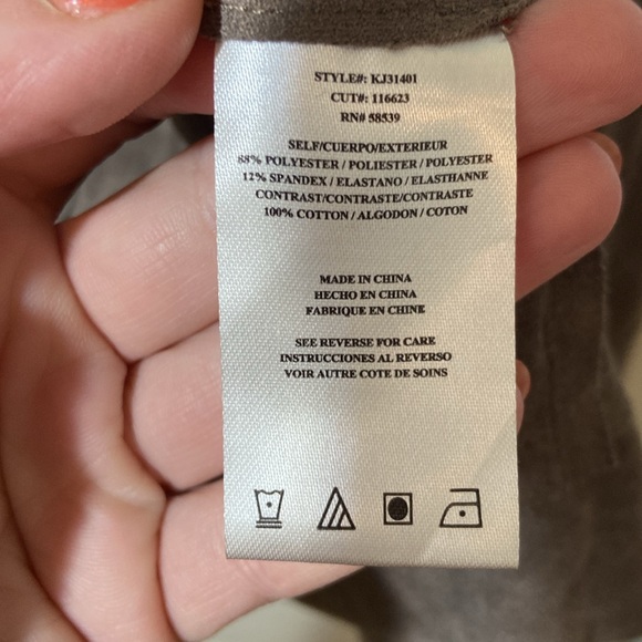 Kut from the Kloth Suede like Jacket Sz L - Picture 6 of 6